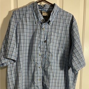 Mountain Experience mens vented outdoor fishing hiking shirt Size XL